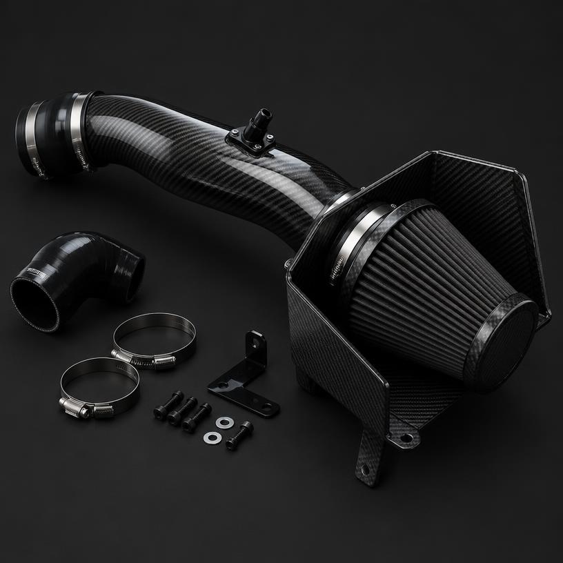 Kit de admissão em carbono